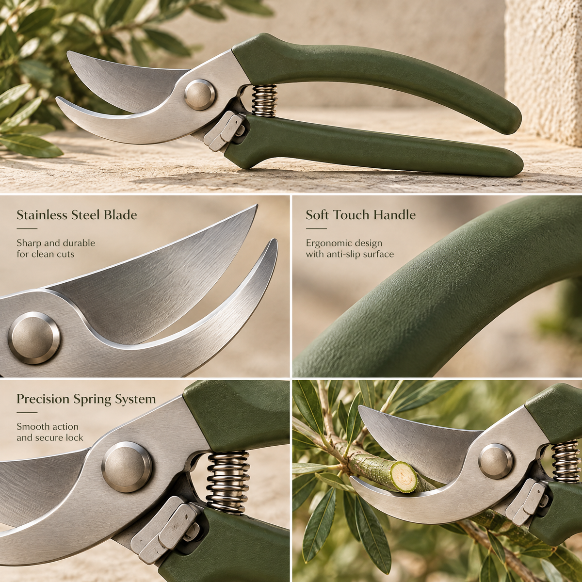 Valtherin™ Ergonomic Garden Pruning Shears