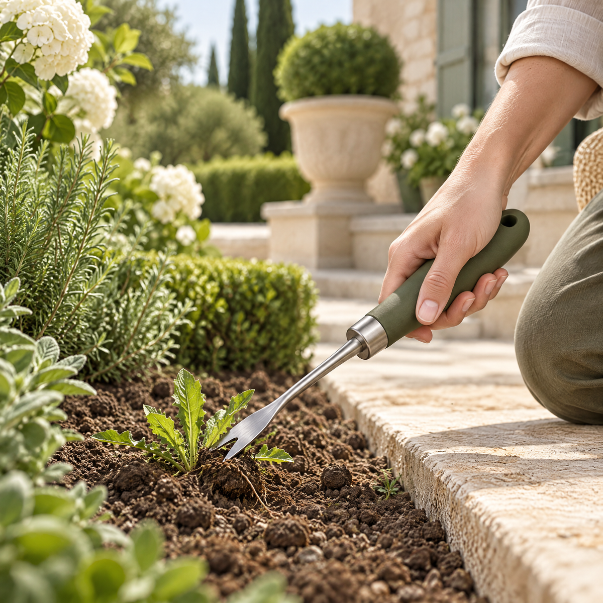 Valtherin™ Stainless Steel Garden Weeding Fork