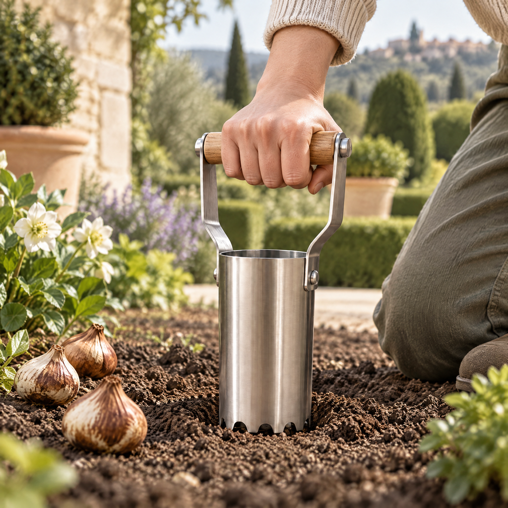 Valtherin™ Stainless Steel Bulb Planter