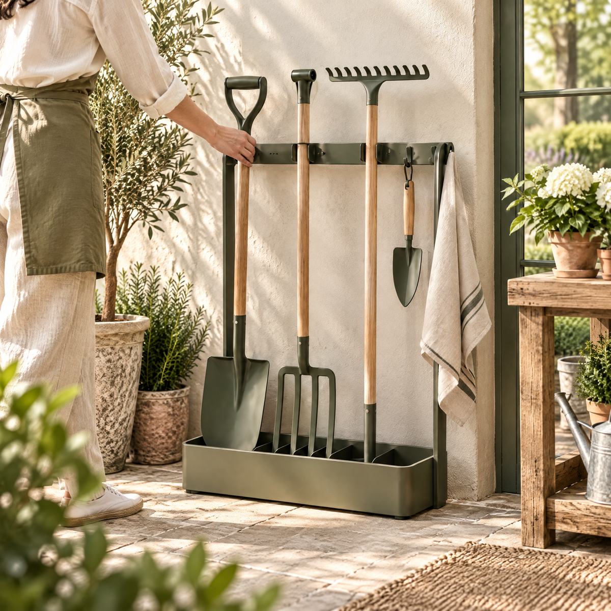 Valtherin™ Garden Tool Storage Rack